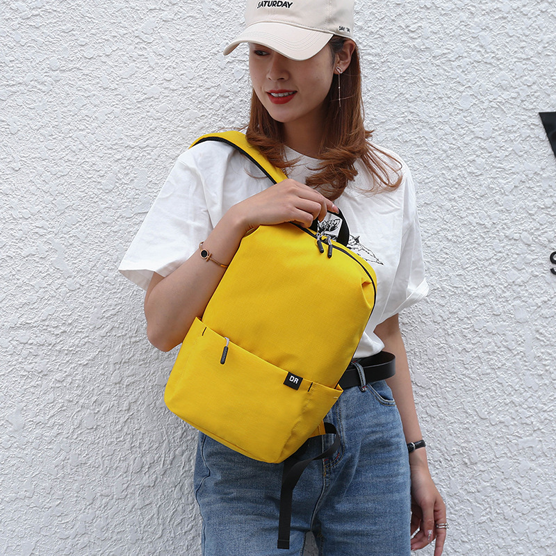 Dongrun Backpack, Baijiawei Schoolbag, Xiaomi Upgraded 10L Ultra-light, Water-repellent and Anti-theft, Colorful Primary School Backpack. 