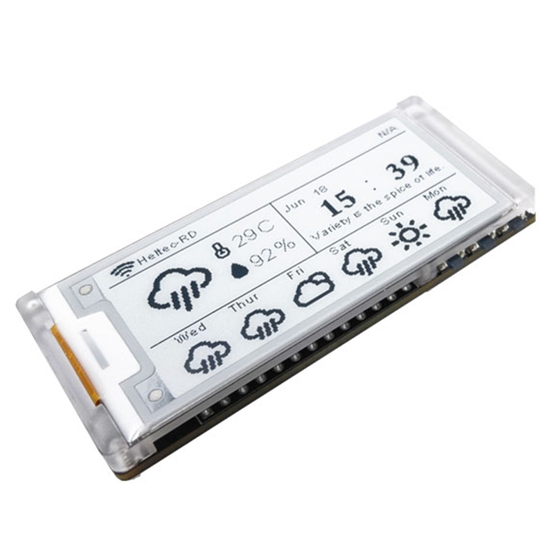 2.13 Inch E-Ink Display Meshtastic LoRa for Esp32 E-Paper Monitor Devboard Bluetooth Price Tag IoT. 