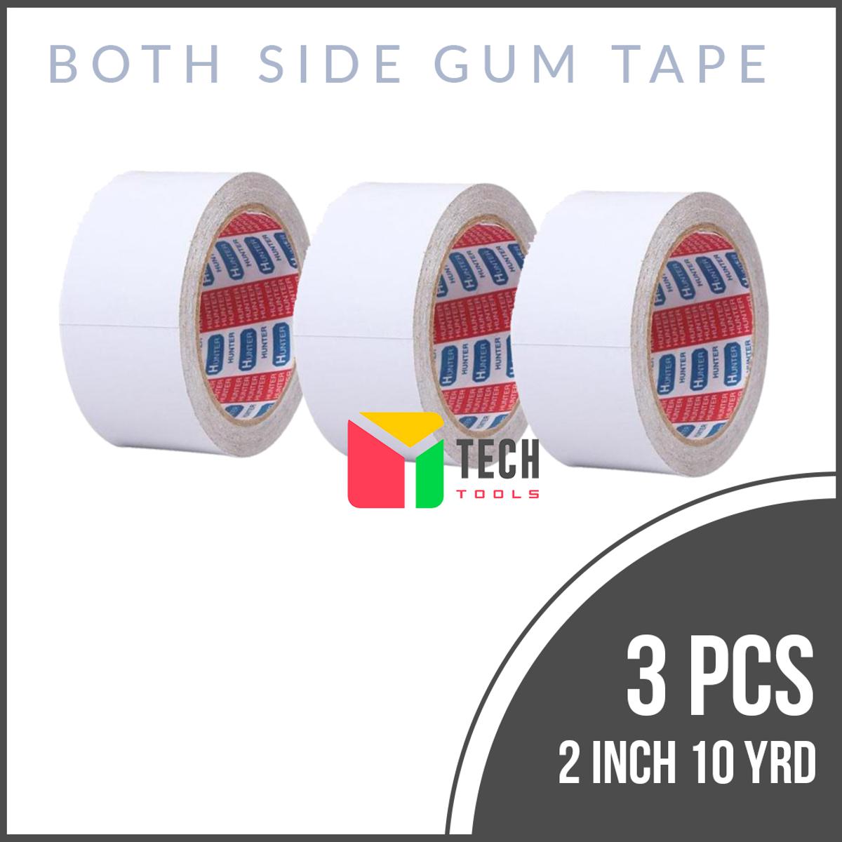 Double Sided Gum Tape 2 inch 10 Yards Gum Tape