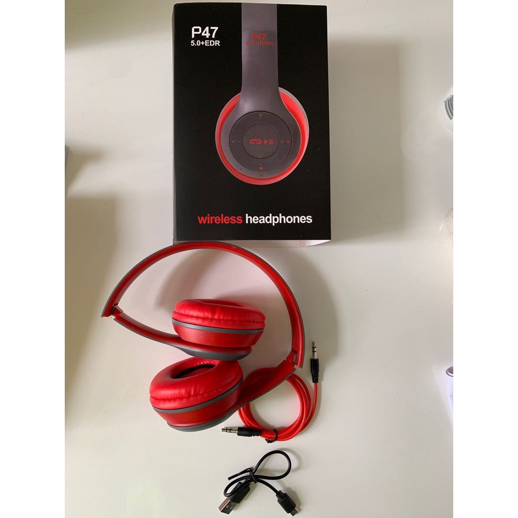 P47 Headband Foldable Stereo Bluetooth 
