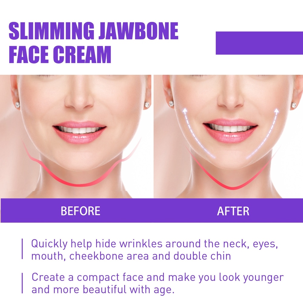 30g Firming Micro-Face Cream Masticatory Muscles Jowls V Line Shape Fat Burning Anti-Aging Lifting Slimming Skin Tighten Elastic Vnce Lncei. 