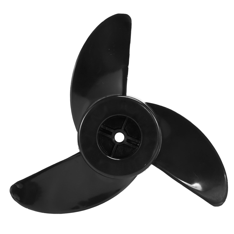 Boat 3-Blade Propellers Mount Nut Marine Dinghy Outboard Propeller. 