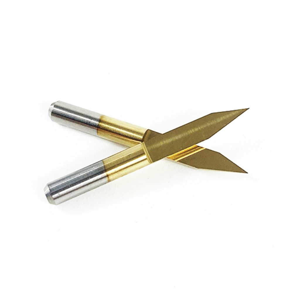 Carbide PCB Engraving Bits 3.175mm 0.1mm CNC Router Bit grinding sculpture Tool. 