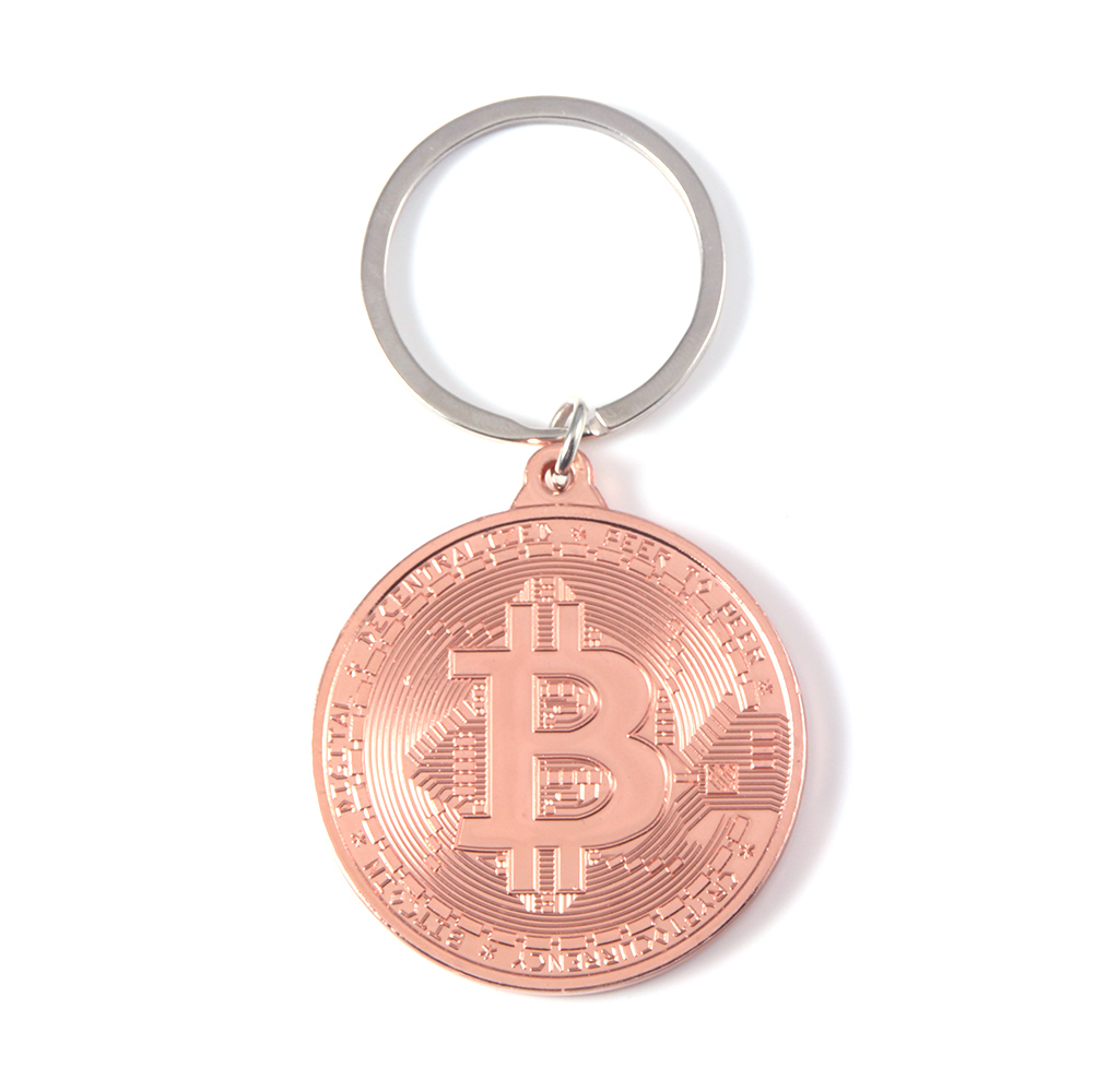 Hot Bitcoin Coin Keychains High Quality Music Band Badge Metal Keyring Men  Women Commemorative Collectors Gift 3 Colors | Daraz.com.bd