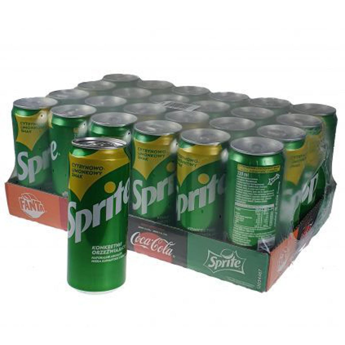 Sprite Can Soft drinks 24 pieces - Full Case 330ml