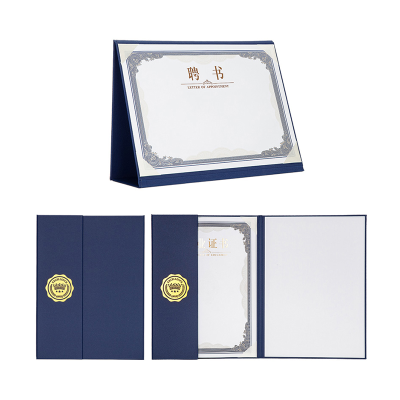 A4 Hardcover Signing Contract Hosted Speech Poetry Reading Conference Agreement Folder Ceremony Wedding Book minghao. 