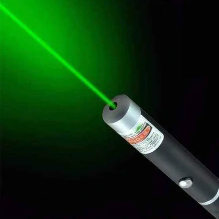5 in 1 Adjustable Focus Green Pointer Pen Laser Light