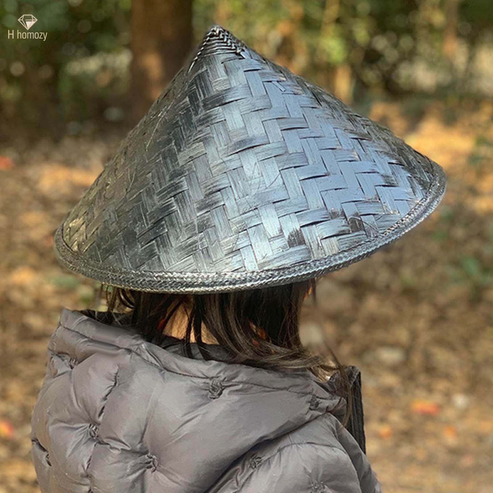 Bamboo Hat Teens Retro Farming Cap for Performance. 
