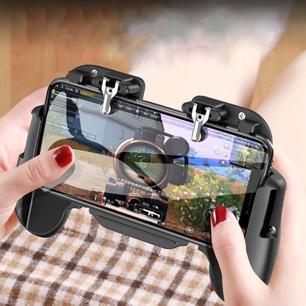 Metal L1 R1 Trigger Mobile Gaming GamePad Cooler Cooling Fan Fire PUBG Mobile Game Controller Gamepad Joystick. 