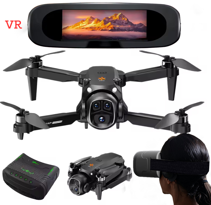 FLH H21 VR Drone Brushless Motor Dual Camera with VR Glasses Professional Drone