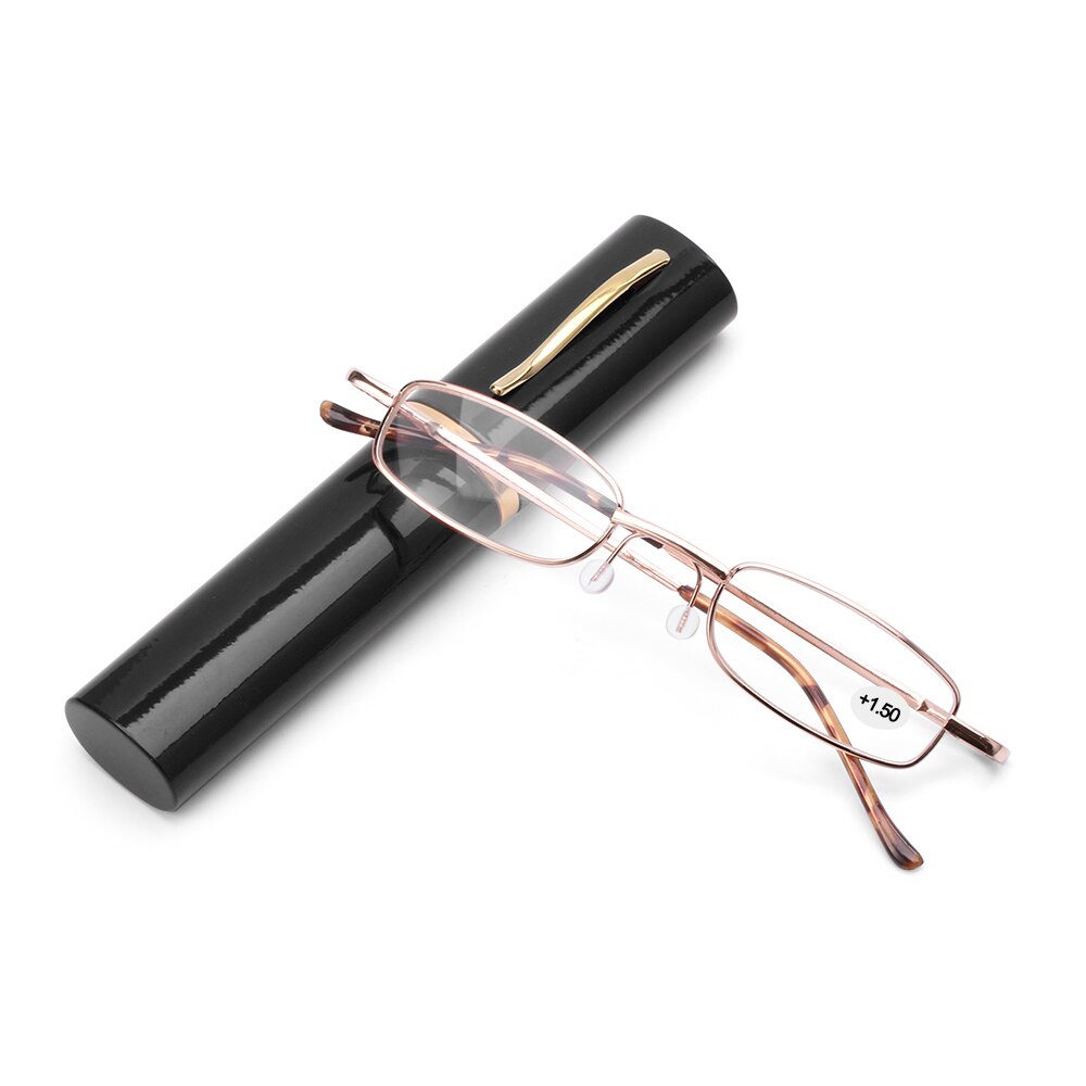 （New）Uniex Progreive Multifocal Prebyopia Eyeglae  1.00~ 4.00 Degree Folding Metal Reading Glae Include Glae Cae. 