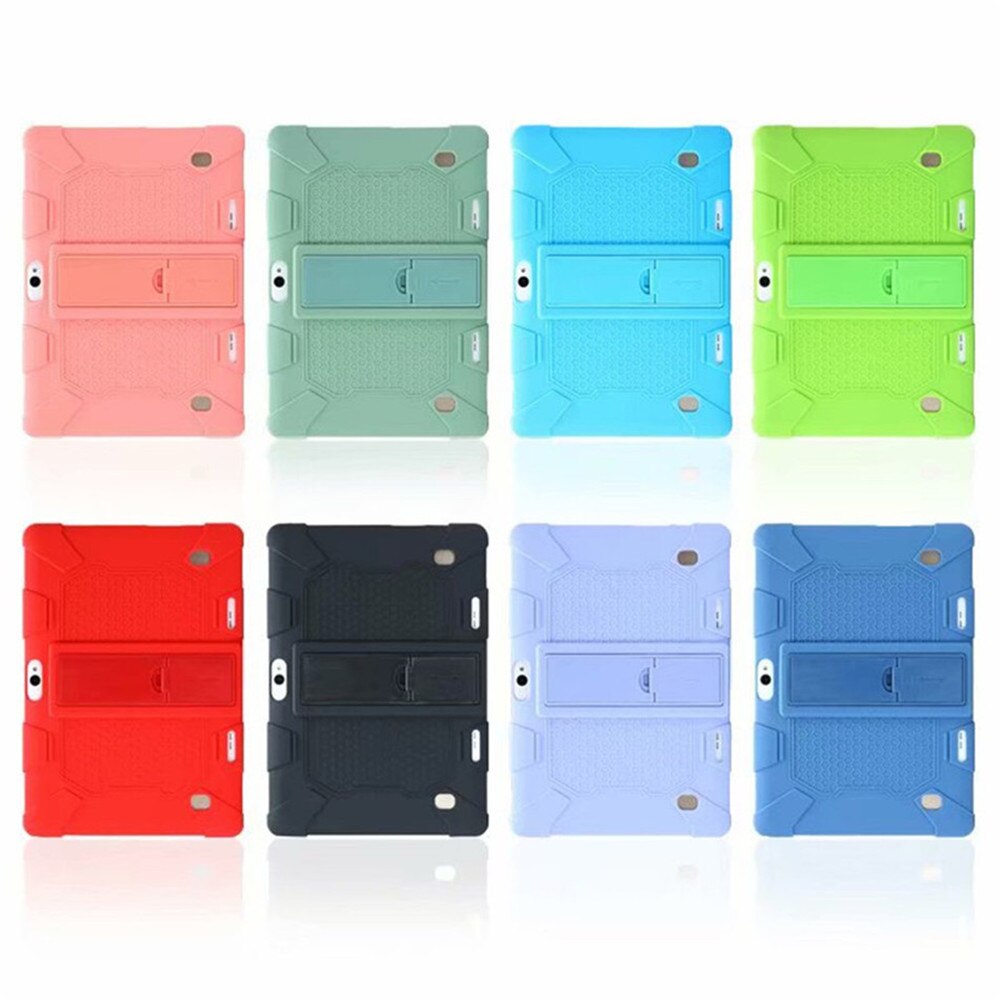 10.1'' Universal Soft Silicone Case For 10 10.1 inch Android Tablet Cover for Archos Core 101 3G 10.1" Tablet PC Cases+pen. 