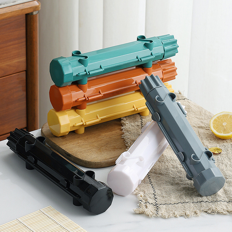 Easy Sushi Maker Striped Sushi Mold Gimbap Making Machine Kitchen Supplies Laver-Wrappedrice Rice Roll Kimbob Making Tool Set. 