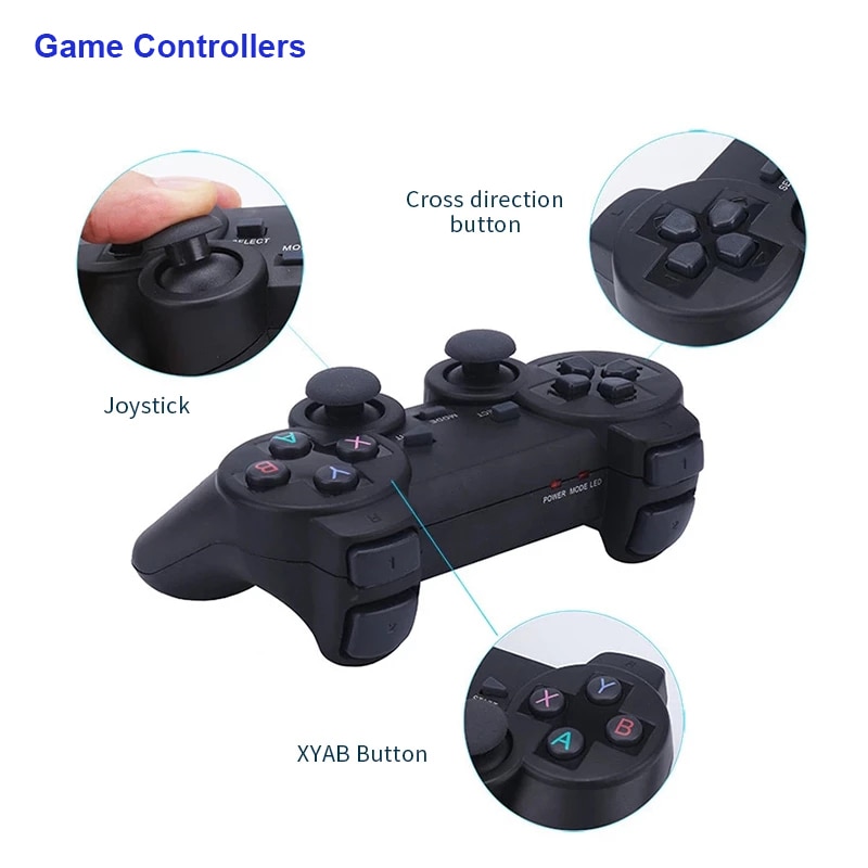 2.4Ghz Wireless Gamepad For Super Console X-pro Game Controller USB Joystick For TV Video Game Console Android TV BOX Phone. 