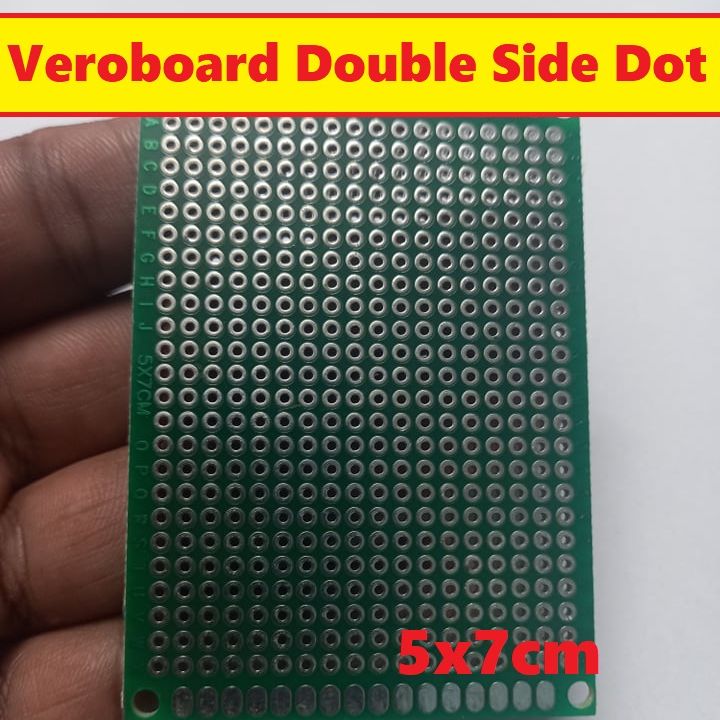 Veroboard DOUBLE SIDED 5x7cm Vero Board Double Side Veroboard Dot Vero PCB Board
