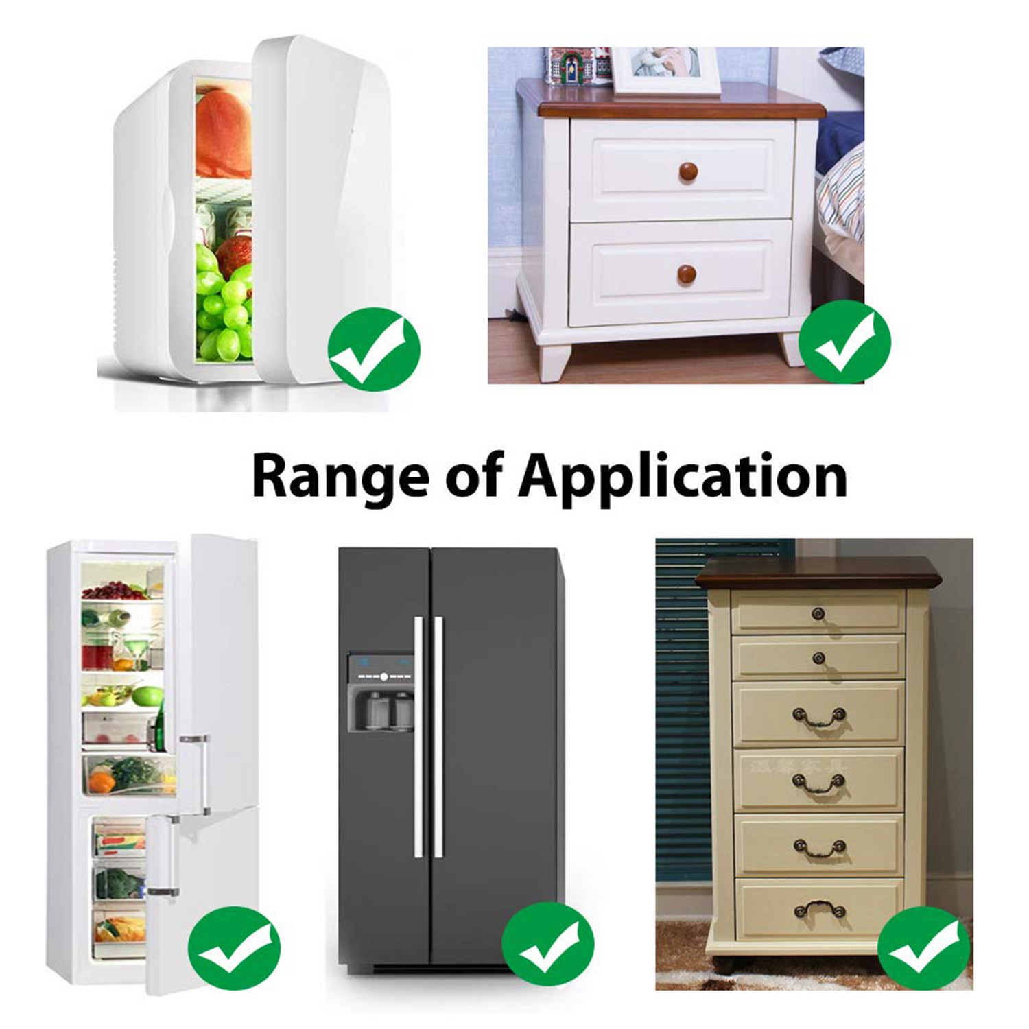 Fridge Lock,Refrigerator Locks,Freezer Lock with Key for Child Safety,Locks to Lock Fridge and Cabinets-1Pack. 