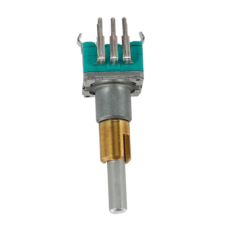 EC11EBB24C03 Dual Axis Encoder with Switch 30 Positioning Number 15 Pulse Point Handle 25mm. 