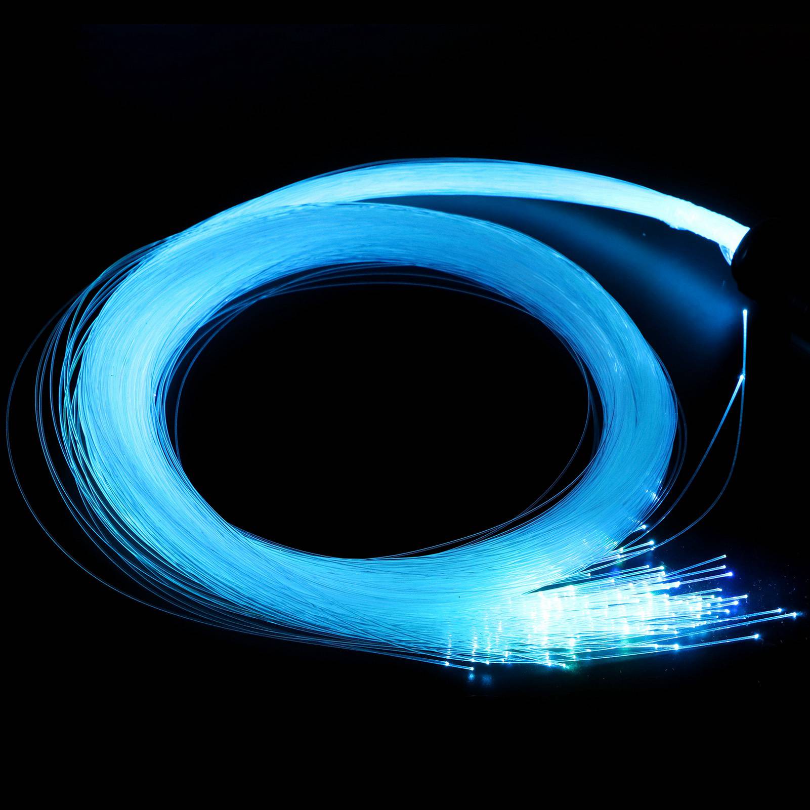 12W 2m Optic Fiber Cable Lamp Car Ceiling Light Kit RGBW Source Device GS. 