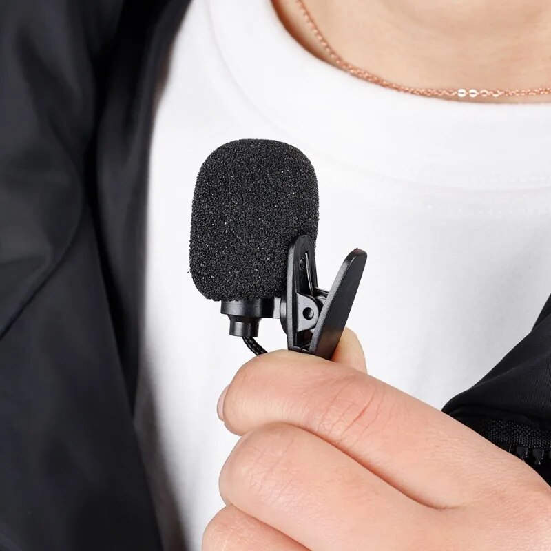 Headset Microphone Pop Filter Covers Replacement Sponge Foam Protective Sleeve for Lapel Lavalier Microphone Mic for Broadcast. 