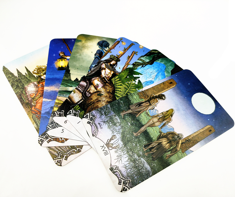 【Broad Sunlight shop】Erotic Fantasy Tarot Cards 78 English Tarot Deck Oracle for divination personal use deck board game. 