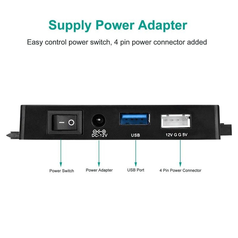 SATA to USB 3.0 IDE Adapter USB 3.0 2.0 SATA for 2.5 3.5 Hard Disk Drive HDD SSD Converter IDE SATA Adapter Cable for Laptops. 