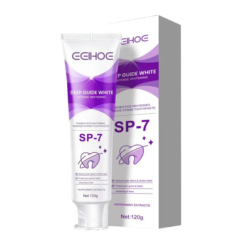 Sip-4 Probiotic Whitening Toothpaste Brightening & Stain Removing Sp-4 Probiotic Toothpaste Fresh Breath Teeth Whiten Toothpaste. 