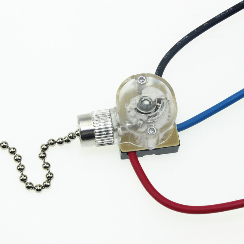 Replacement 3Wire Beads Chain Wall Light Fan Ceiling Switch Pull Cord String Demoo. 