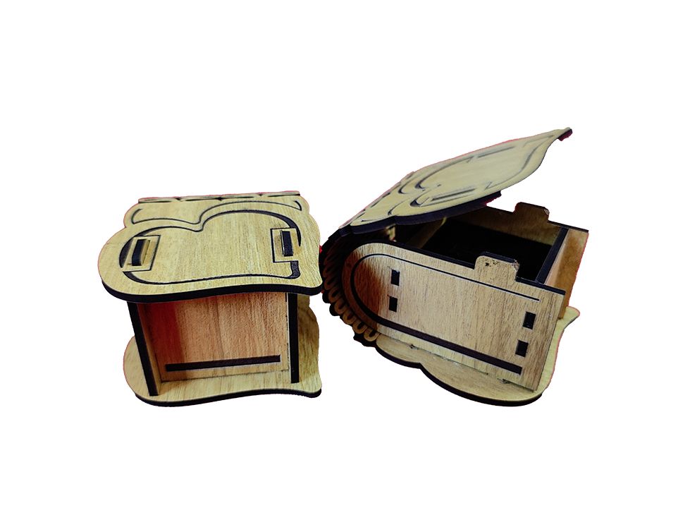 Folding system Ring keeping box