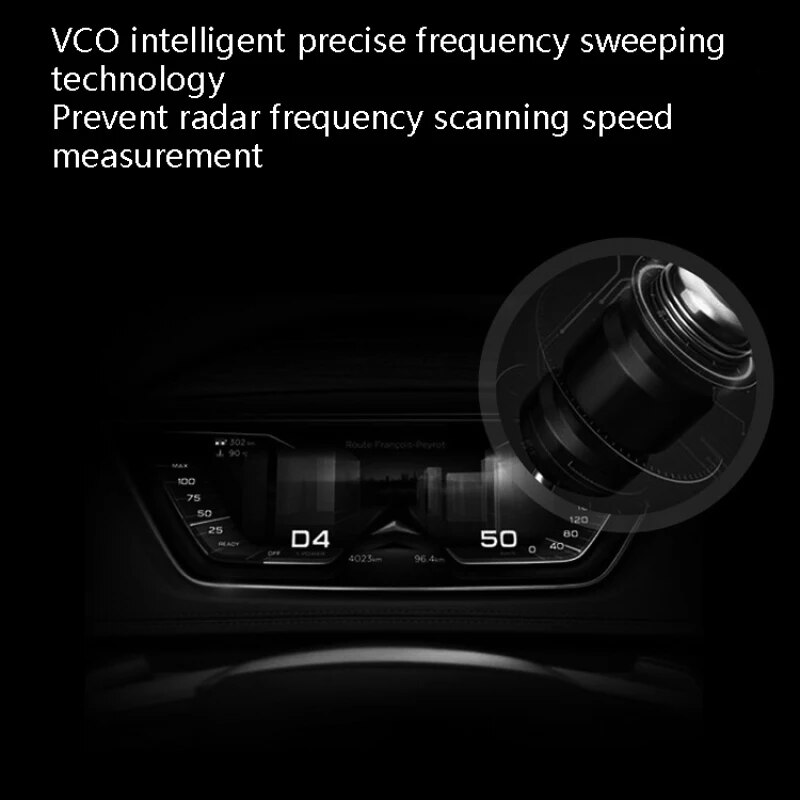 Fixed Early Warning + Mobile Speed Test Car Small Electrical Appliance Speedometer Car Safety Driving Early Warning. 