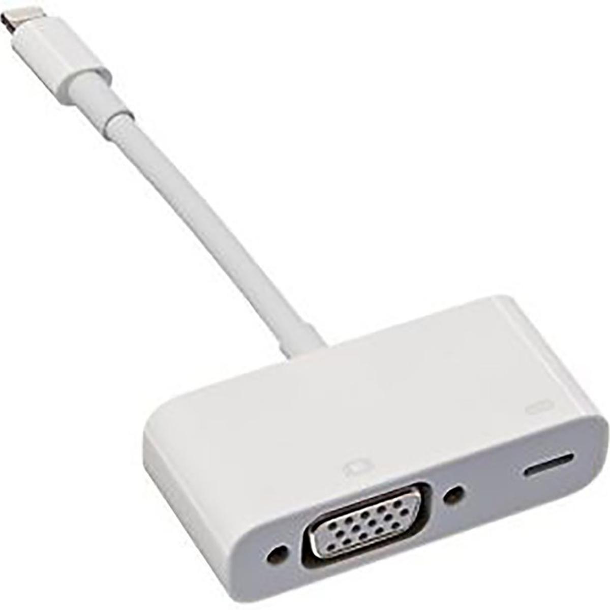 1080P Apple Lightning to VGA Adapter for iPhone iPad MD825AM/A Model A1439