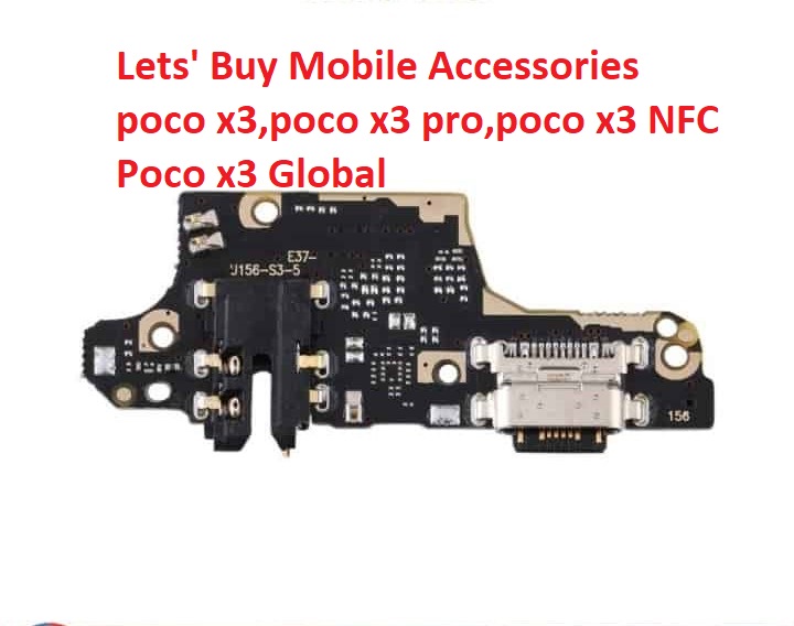 Poco x3/x3 pro / x3 NFC / X3 Global charging logic board. 