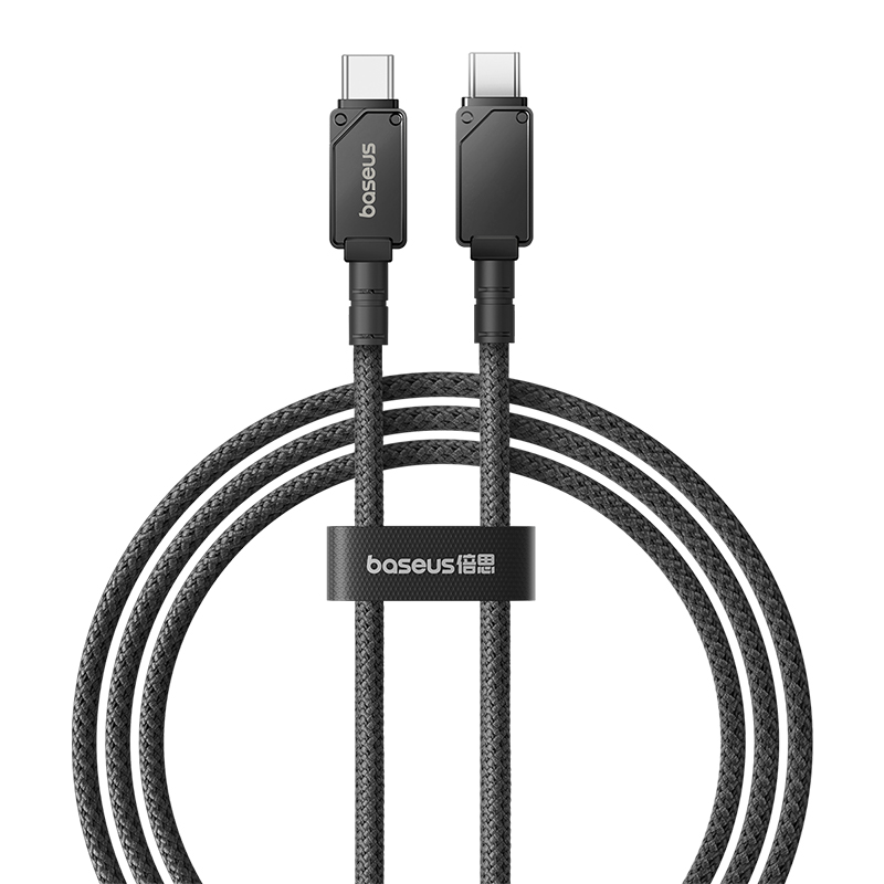 Baseus Unbreakable Series Fast Charging Data Cable Type-C to Type-C 100W 1m Cluster. 