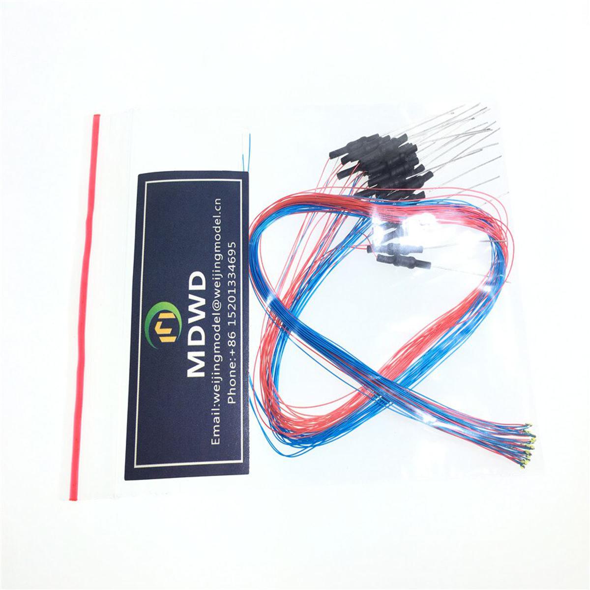 【happy one】20pcs/lot 0402 SMD model scale with resistor led light for ho train layout