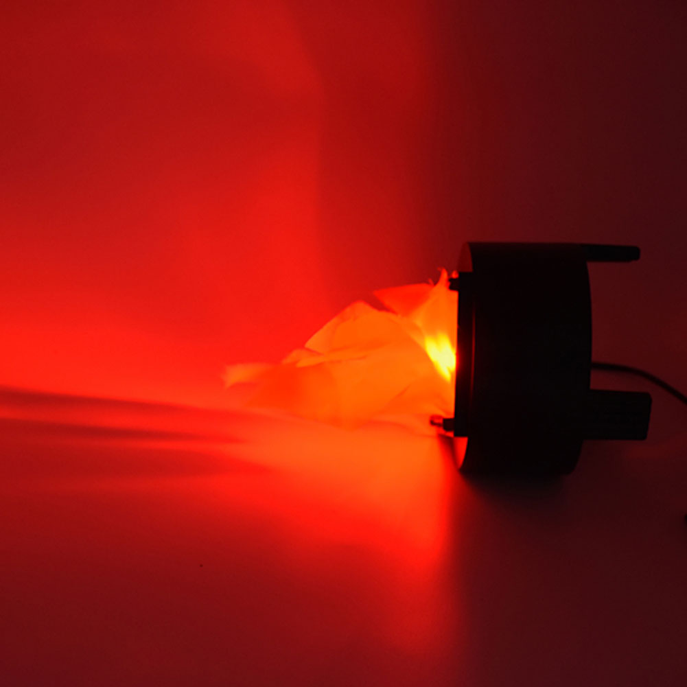 LED Fake Fire Flame Lamp Torch Light Halloween Bar Stage Campfire Party Decor. 