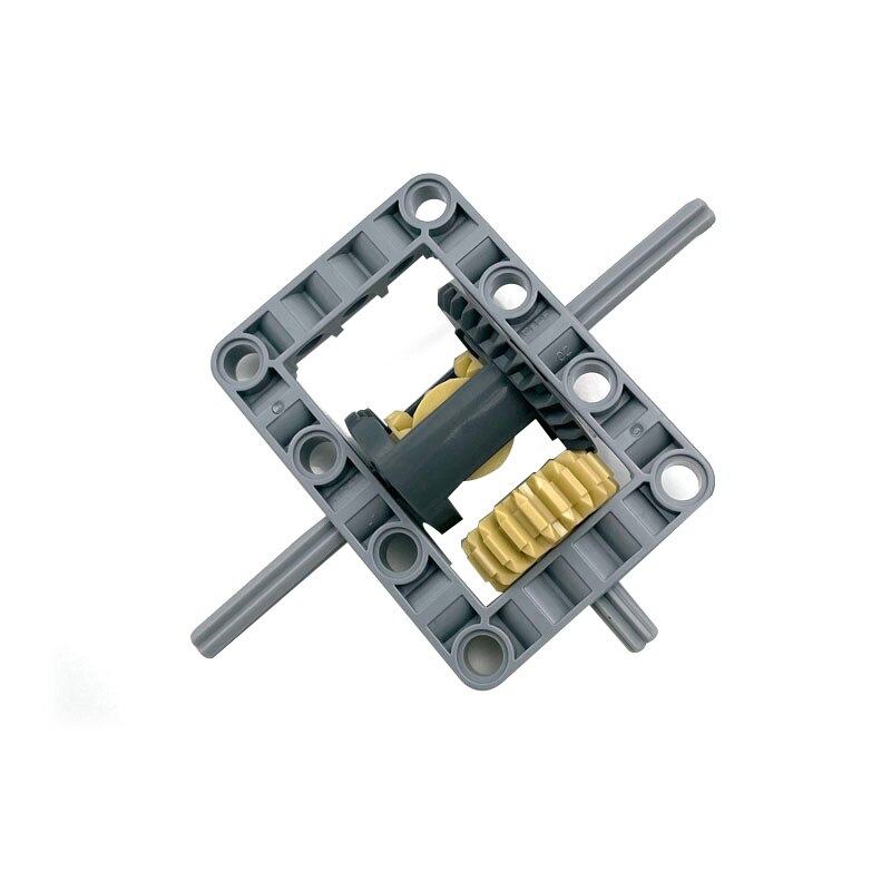 Building Blocks Technical Parts Differential Mechanism Combination 1 PCS MOC Compatible With brands toys for children 62821. 
