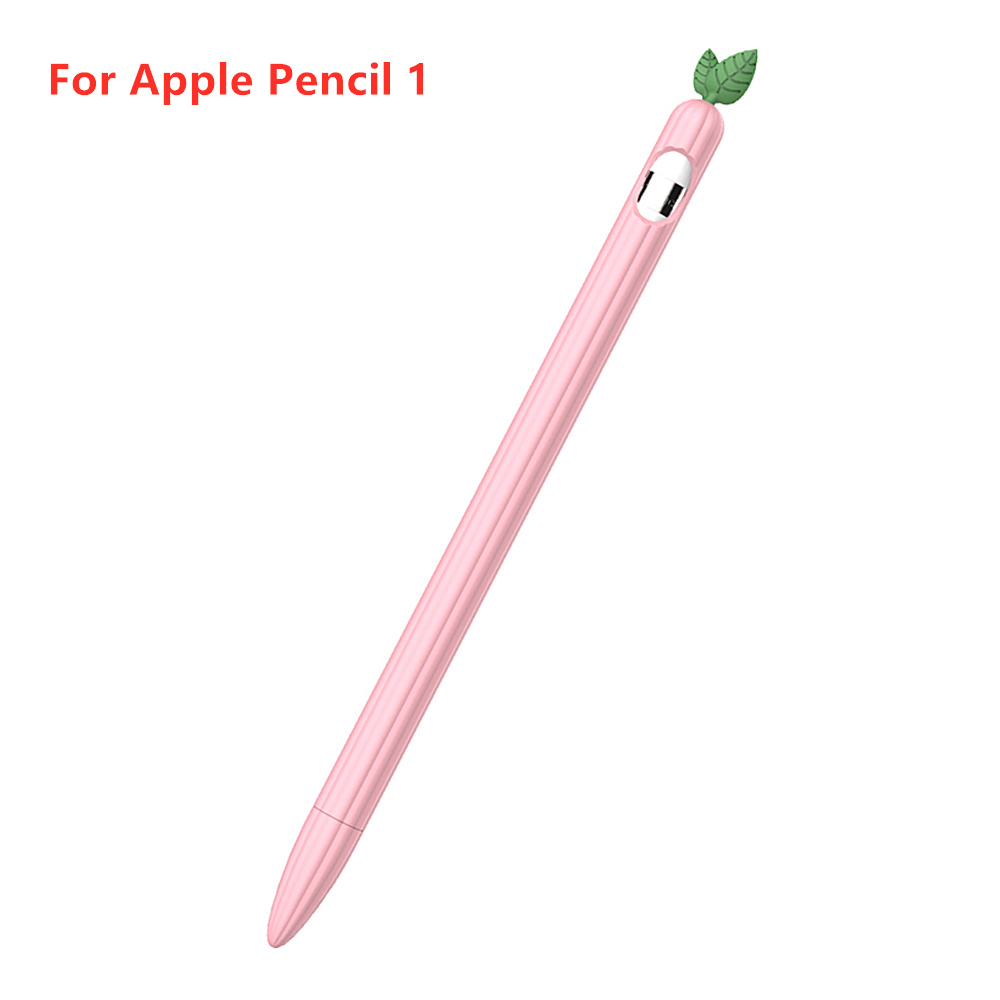 Cute Vegetable Silicone Case For Apple Pencil 1st 2nd generation Protective Sleeve Skin Cover Pen Case For iPad Pencil 2 1 Fudan