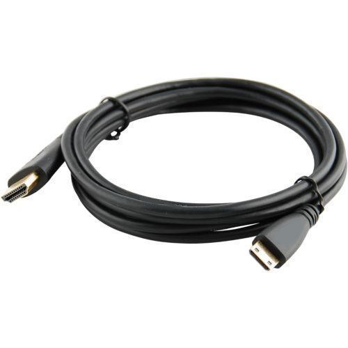 HDMI Cable 1.5m High Speed Micro HDMI to HDMI cable (NOT Micro-USB)  Compatible with HD TV, Projector, MONITOR, CAMERA, GO PRO, etc-Black. 