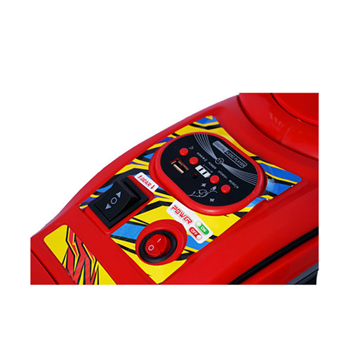 Baby Captain Excel Bike With Music - Red. 