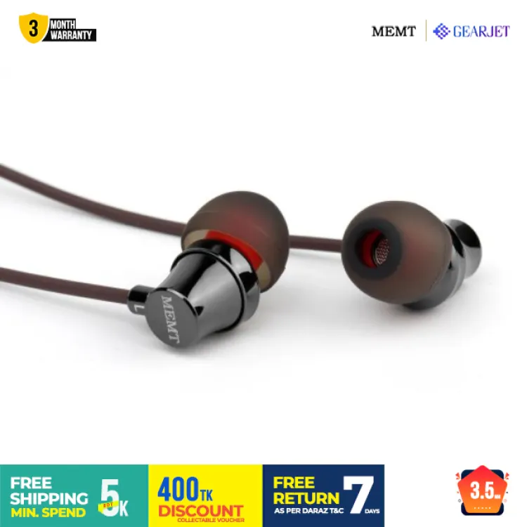 L shape best sale connector earphones