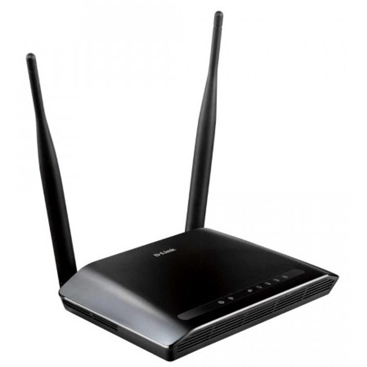 D-Link DIR-615 N300 Wireless Router - Black