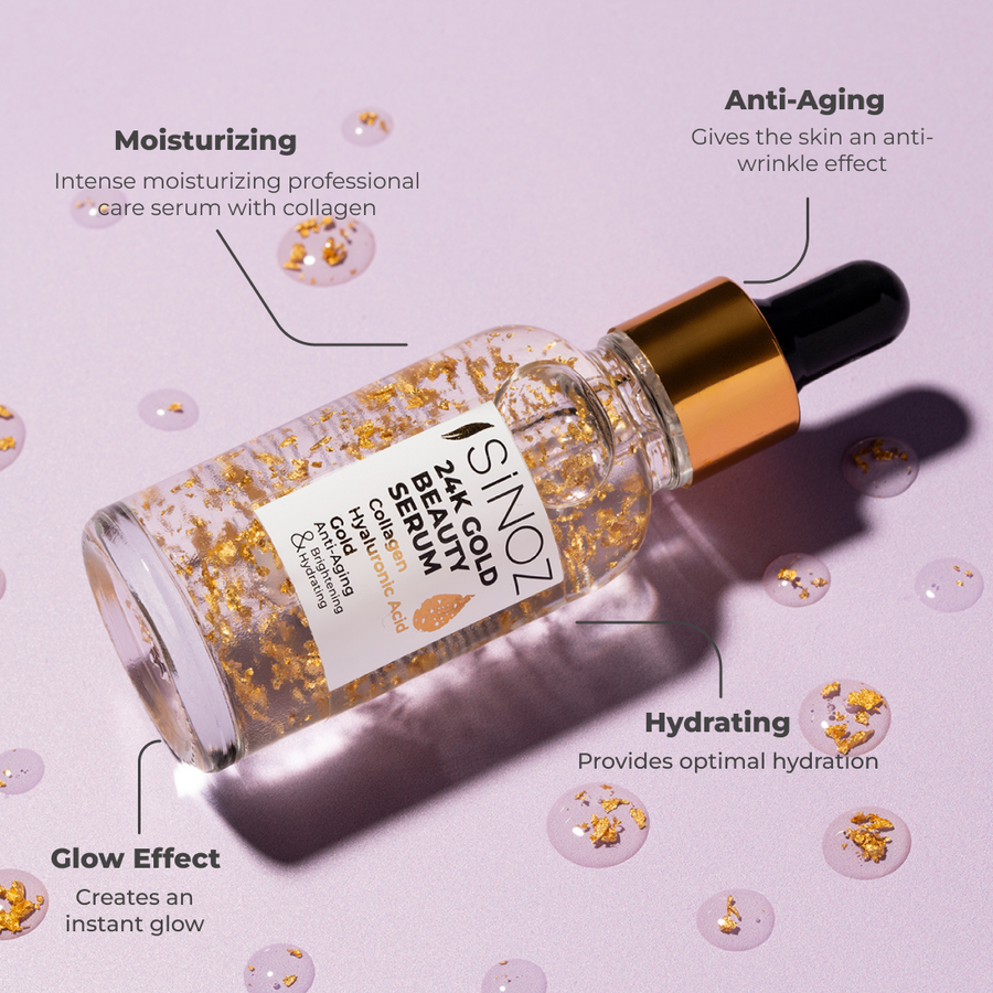 Sinoz 24K Gold Beauty Serum (30ml) Turkey. 