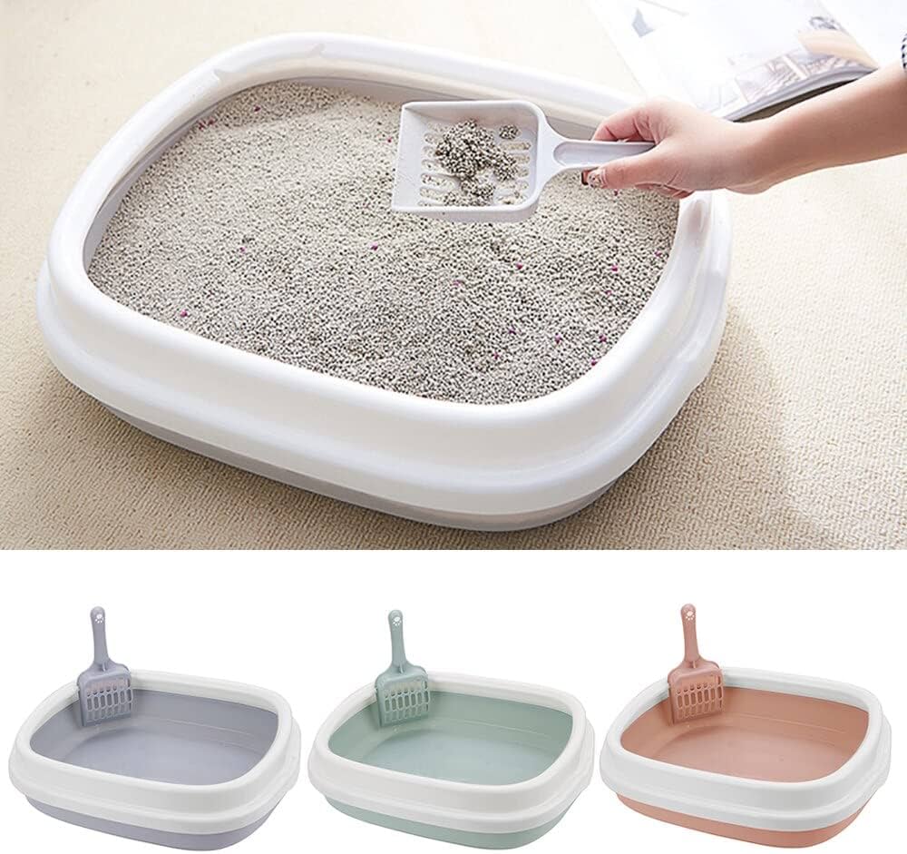 Cat Litter Tray / Box with Scooper