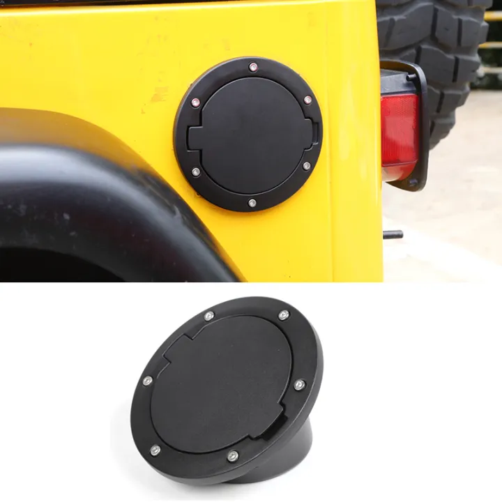 Fuel Door Gas Tank Cover Fuel Tank Cap for 1997-2006 Jeep Wrangler TJ 2/4  Doors Car Styling Accessories: Buy Online at Best Prices in Bangladesh |  