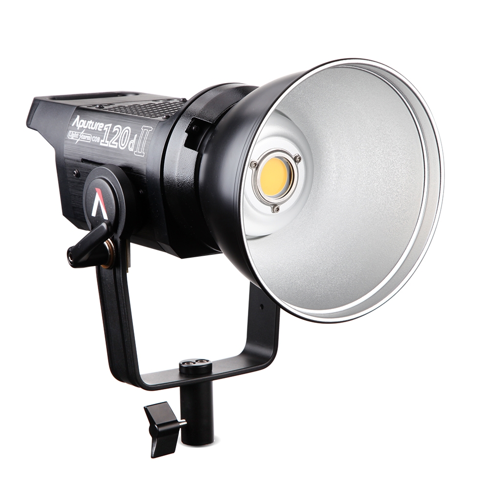 New- Aputure LS C120D II High Color Restoration CRI 96 Light Storm Natural White Light 5500K COB LED Studio Video Light with 2.4GHz Wireless Remote & Control Box (Black). 