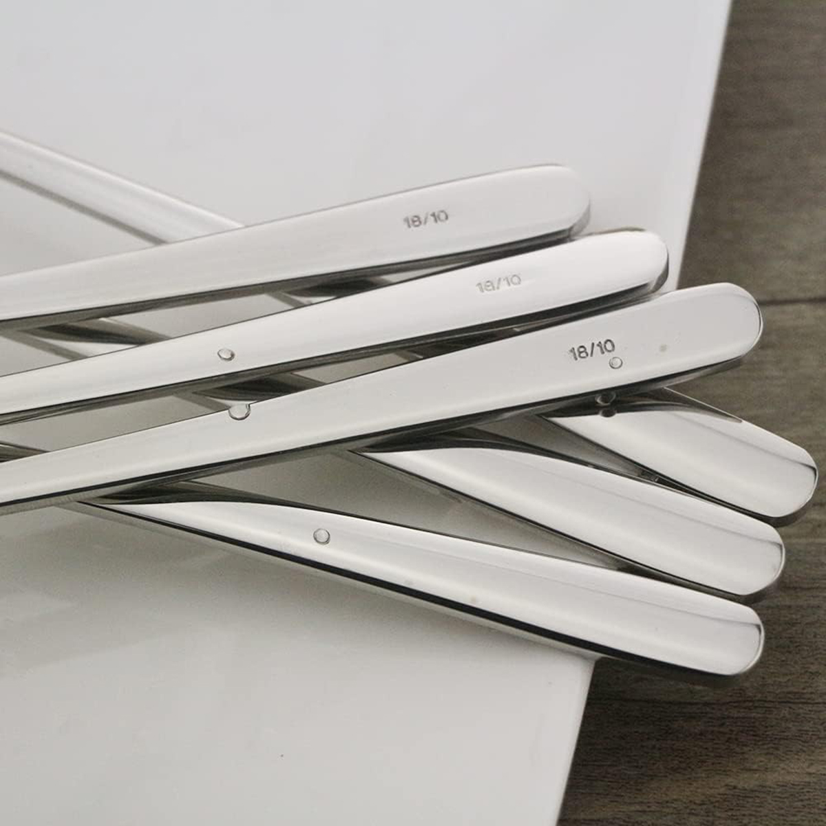 Long Handle Spoon 6 Pieces - Convenient Set Of Long-Handled Spoons For Various Uses. 
