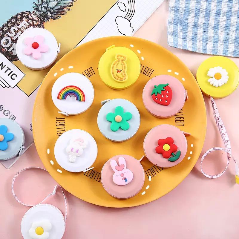 150cm/60 Tape Measure Portable Retractable Ruler Children Height Ruler Centimeter Inch Roll Tape Waist Measuring Tape-1Pcs. 