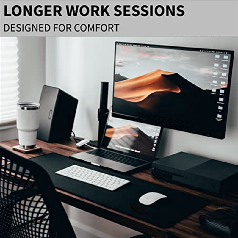 Ergonomic Mouse Wrist Rest Support Gliding Wrist Pad Moves Support Wrist Rest Support with Mouse, WristPain Relief & Prevent Carpal Tunnel. 