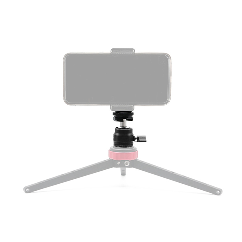 Metal Small Head Camera Tripod Replacement Parts Universal Ball Head Fill Light Bracket Mini Universal. 