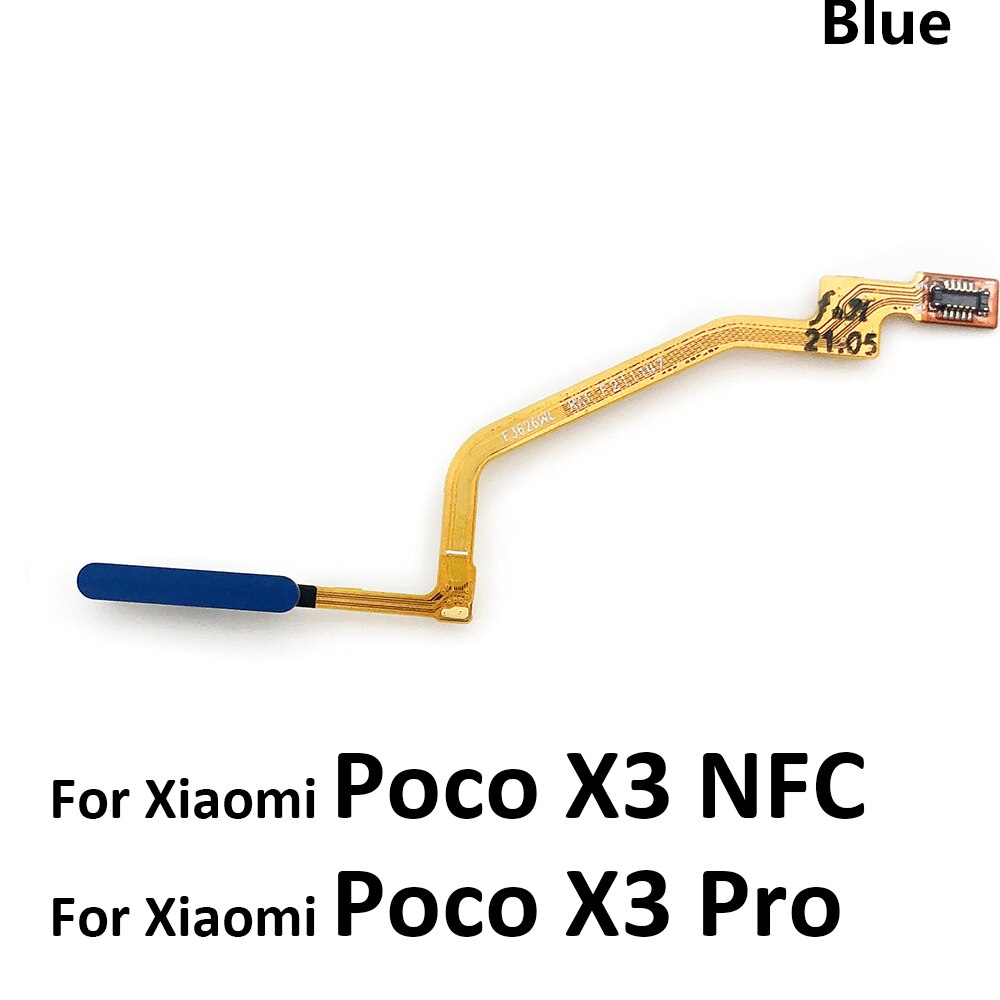 Xiaomi Poco X3 X3 Pro Fingerprint Menu Return Key Sensor Fingerprint Scanner Flex. 