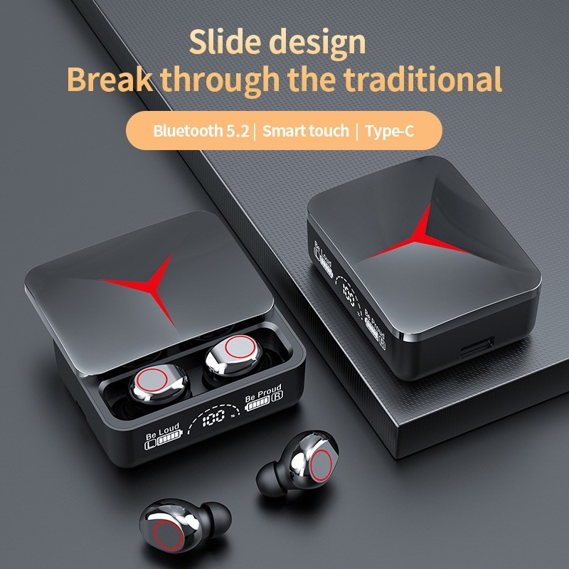 M90 Pro Earbuds TWS Earphone Touch Control Wireless Bluetooth 5.2 Headphone| UiiSii HM12 Gaming Headset On-Ear Deep Bass Good Treble Earphone| P47 - wireless Bluetooth headphone. 
